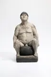 Lars Calmar, Bad Boy, from the Gang series, glazed stoneware, glaze mark 'L CALMAR'