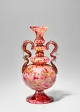 Salviati & C., Rare Aventurine Twin-Handled Vase