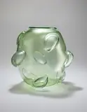 Professor Vittorio Donà, Vase, , blown glass with iridized surface