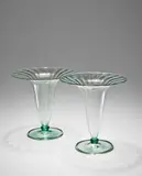 Vittorio Zecchin, Pair of Soffiato vases