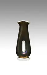 Eugeneo Vase by Ercole Barovier, for Barovier & Toso, iridized glass with metallic inclusions, sold Oct 2020