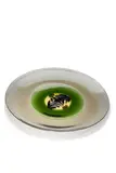 Tapio Wirkkala, Rare Piatto di Tapio, for Venini, clear and murrine glass, engraved 'venini italia'