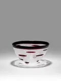 Merletto Con Pois Bowl by Archimede Seguso, for Vetreria Archimede Seguso, internally decorated glass, sold Oct 2020