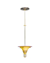 Cupola Chandelier by Dan Dailey, blown glass, unsigned, offered Jun 2020