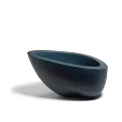 Nicholas Rena, Ritual Vessel, press-molded and painted earthenware, apparently unsigned
