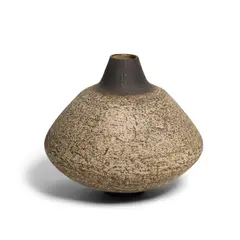 Waistel Cooper, Vessel, glazed stoneware, signed in glaze 'Waistel'