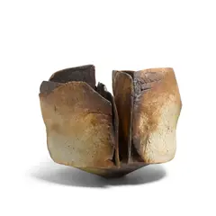 Vessel on Stand by Ruth Duckworth, stoneware, signed 'R 77' on the underside of the base, sold Jun 2020