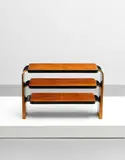 Early shelf unit, model no. 111 by Alvar Aalto, circa 1934, Laminated birch plywood, sold Oct 2020