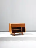 Ernest Race, Freestanding 'Bottleship Mark 2' cocktail cabinet, model no. 221/222