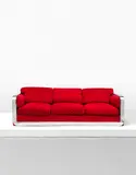 Did, Untitled, Chromium-plated metal, fabric upholstery