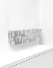 Untitled by Paul Evans, Chromium-plated steel, sold Oct 2020
