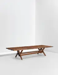 Le Corbusier, and Pierre Jeanneret, 1963-1964, Teak-veneered wood, teak