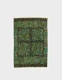 Marianne Richter, 'Rubirosa, grön' rug, designed 1958, produced 1970s, Handwoven wool on a linen warp