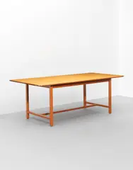 Worktable, model no. 590, designed 1935 by Josef Frank, Mahogany, ash, brass, offered Oct 2020