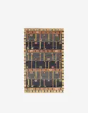 Marta Maas-Fjetterstrom, 'Ståndaren, blå' rug, designed 1928, produced late 1940s