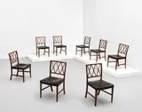 Ole Wanscher, Set of eight dining chairs, designed early 1940s