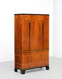 Gunnar Eklof, Rare cabinet, designed 1932, Walnut, ash