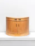 Bow-fronted sideboard, model no. 803, designed 1935 by Alvar Aalto, Birch, birch-veneered wood, sold Oct 2020