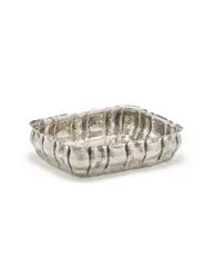 Bowl by Gio Ponti, hand-hammered silver, stamped with monogram 'GP', '800' standard mark, offered Dec 2020