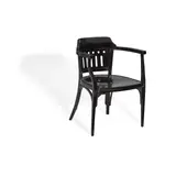Otto Wagner, Armchair, for Mundus, stained bentwood