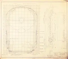 Raymond Loewy, Two Blueprints for the Pennsylvania Railroad Class K4 Locomotive
