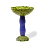 Alessandro Mendini, Grande Altaza, for Venini, clear and opaque blown glass, engraved 'A