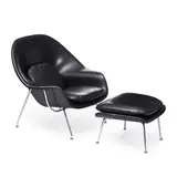Eero Saarinen, Womb Chair and Ottoman