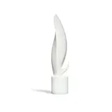 Benito Viliano Tarabella, Feuille Oiseau, carrara marble, carved 'Tarabella'