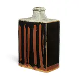 Shoji Hamada, Striped Square Bottle