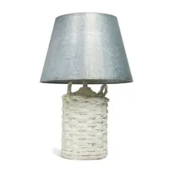Wicker Table Lamp by John Dickinson, Wicker Table Lamp, sold Sep 2020