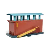 Michael Graves, Mailbox 7000, for The Markuse Corporation, rolled steel, stamped steel, aluminum, enamel