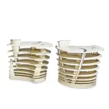 Charles Jencks, Pair of Tea Caddy tables
