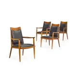 Sam Maloof, Set of Four Armchairs