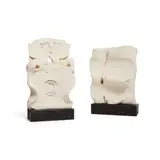 Emerson Woelffer, Two Abstract Sculptures