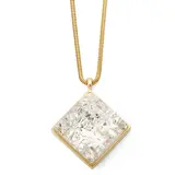 Jon Kuhn, Diamond Shaped Pendant on Chain