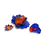 Dale Chihuly, Orange, Blue and Yellow Persian Set (Eleven Pieces)