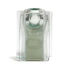 Solar Riser by Tom Patti, laminated, blown and polished glass, incised 'Patti 1979', sold Sep 2020