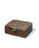 Alexandre Noll, Box, oak, horn, carved 'ANOLL'