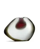 Alfredo Barbini, Vetro Pesante Sasso Vase, blown and wheel-carved sommerso glass, engraved 'A