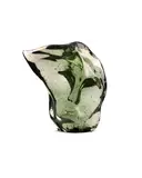 Erwin Walter Burger, Bust, 1952, carved and polished glass, engraved 'EB 1952'