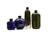 Toni Zuccheri, Collection of Four Giadi Vases, for Venini, blown glass, engraved 'venini murano'