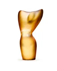 Miroslav Klinger, Untitled, for Zeleznobrodske Sklo, translucent glass with a battuto surface,