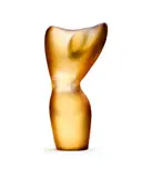 Miroslav Klinger, Untitled, for Zeleznobrodske Sklo, translucent glass with a battuto surface,