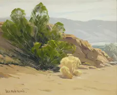 Vista by Sam Hyde Harris, oil on canvas affixed to board, sold Jul 2020