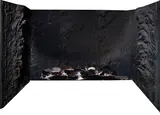 Gérard Garouste, Three Sided Fireplace Panel, produced by La Mesangere, patinated bronze