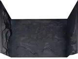 Gérard Garouste, Three Sided Fireplace Panel, produced by La Mesangere, patinated bronze