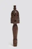Alexandre Noll, Parasol Handle, pierced ebony