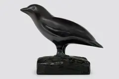 Bird (Untitled) by Alexandre Noll, ebony, carved 'ANOLL', sold Dec 2019