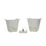 William Haines, Table Box and Pair of Dustbins