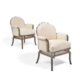T. H. Robsjohn-Gibbings, Pair of Custom Armchairs
